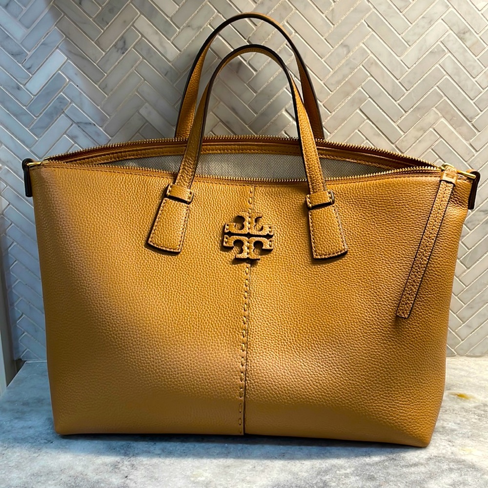 Tory Burch Top-Zip Satchel